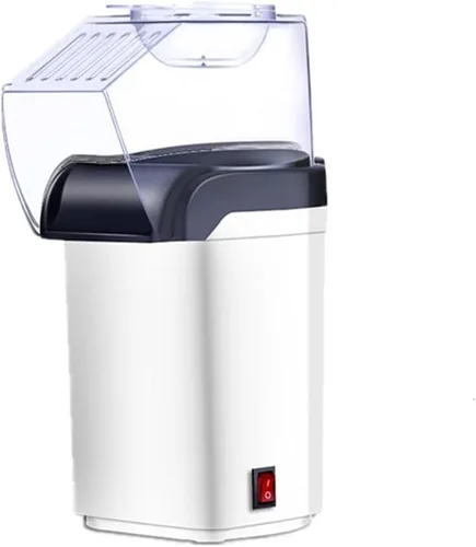 Vista 8 de Máquina portátil de palomitas de maíz, máquina de palomitas de maíz, máquina de palomitas de maíz, rápida y fácil de usar, para familias con y Negro