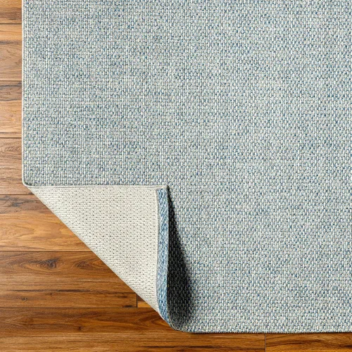 Vista 6 de Livabliss x Becki Owens Birdie - Alfombra neutra para exteriores, 1 pies 11 pulgadas x 2 pies 11 pulgadas, azul-mezclilla