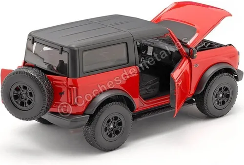 Vista 5 de Maisto 1:18 Edición Especial 2021 Ford Bronco Wildtrak 2 puertas