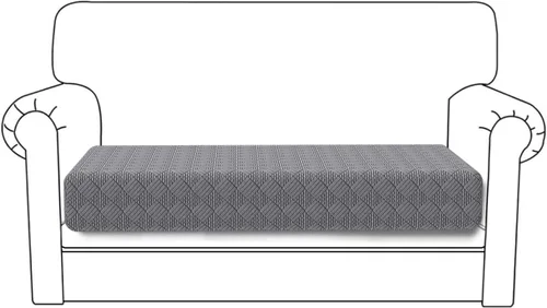 Vista 38 de Deep Dream - Funda elástica para cojines de sofá, funda protectora para muebles, funda para asiento de sofá (sofá extragrande, beige)