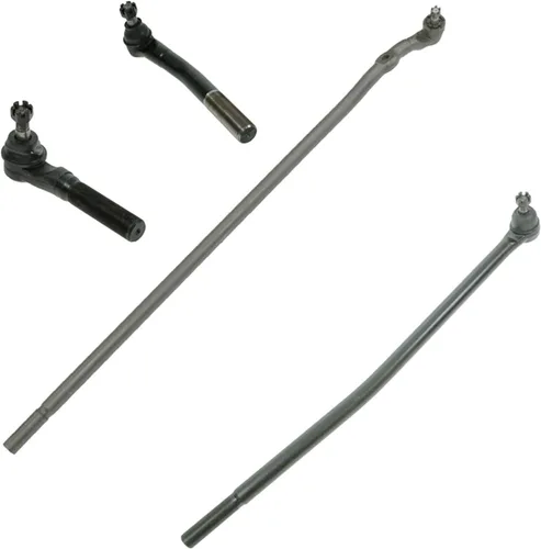 Vista 179 de TRQ Kit de dirección delantera con barra de acoplamiento de fuelle de piñón y cremallera compatible con Toyota Echo 2000-2005