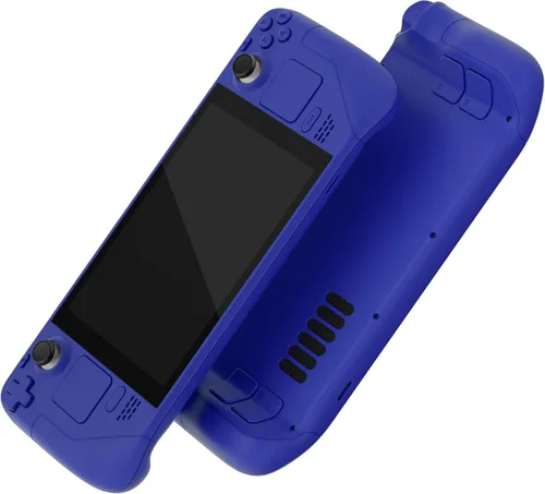 Vista 16 de eXtremeRate - Carcasa de repuesto de bricolaje con juego completo de botones para Steam Deck LCD, carcasa de repuesto personalizada para la parte