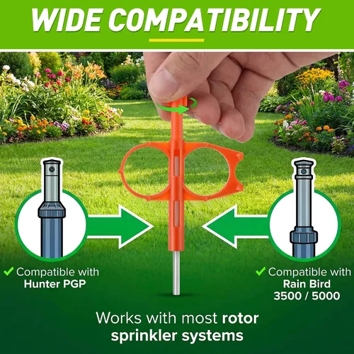 Vista 4 de Herramienta de cabezal de aspersor compatible con la herramienta rotadora