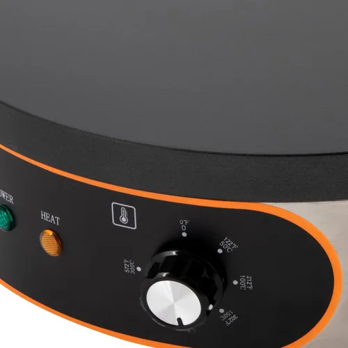 Vista 3 de Máquina eléctrica comercial del fabricante del crepé,Máquina para hornear panqueques,Bandeja de crepé eléctrica antiadherente sola temperatura