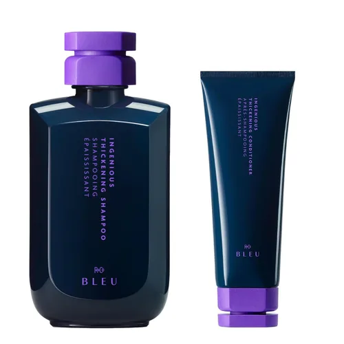 Vista 6 de R+Co BLEU De Luxe - Juego de champú y acondicionador reparador, hidrata, fortalece y repara el cabello grueso, frágil y dañado, sella cutículas
