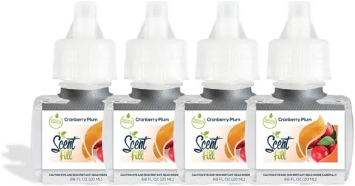 Vista 15 de Scent Fill Ambientador enchufable de sidra de manzana, 4 recambios de aceite perfumado