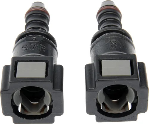 Vista 2 de Dorman 800-188 Conector rápido 5/16 pulgadas de acero a nylon de 6 mm, con anillo de goma O, paquete de 2