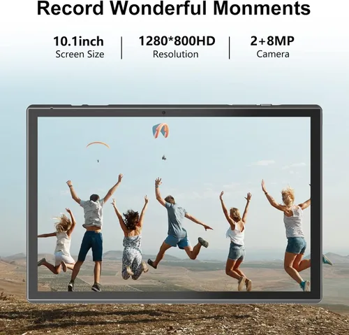 Vista 4 de Tableta de 10 pulgadas Android 15 Tablets con estuche Stylus 8GB RAM+32GB ROM Soporte 1024GB Expand, 6000mah Batería 10 EN Android Tableta, 2MP+8MP