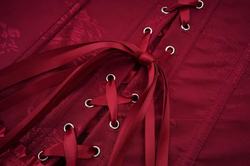 Vista 22 de SZIVYSHI Corsé para mujer, lencería moldeadora, body con cintura de encaje