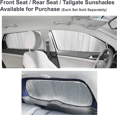Vista 4 de Parasol para ventana de puerta trasera para puerta trasera, parasol personalizado para Chrysler Town & Country Minivan 2008 2009 2010 2011 2012 2013