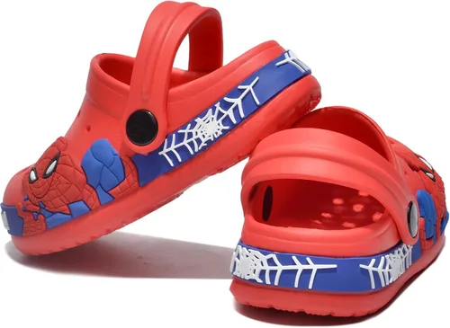 Vista 6 de viorwzde Zuecos para niños y niñas, bonitos dibujos animados, zapatos de jardín, sandalias de playa, sandalias de ducha antideslizantes para el agua