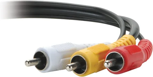 Vista 2 de Cable de audio analógico y video compuesto estándar de 8 pies.
