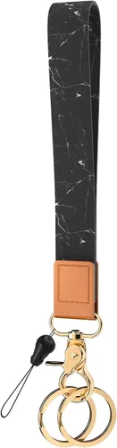 Vista 23 de Llavero de pulsera para mujeres y hombres, soporte para llavero, cordón de muñeca para llaves Animal