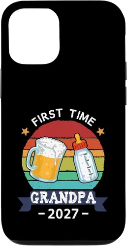 Vista 28 de First Time Grandpa 2027 Proud New Dad Grandpa Case for iPhone 17