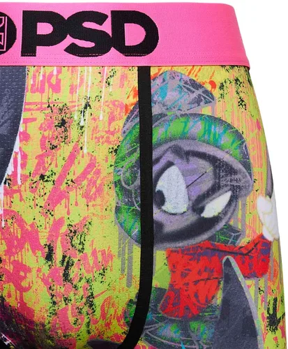 Vista 3 de PSD Calzoncillos tipo bóxer básicos sólidos para hombre, ropa interior transpirable y de apoyo con tela que absorbe la humedad