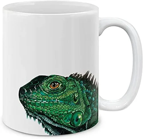 Vista 11 de MUGBREW Taza de té de cerámica linda de alpaca de 11 oz