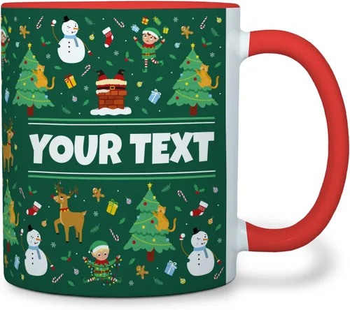 Vista 14 de Taza personalizada para niños – Mariposas – Nombre/texto personalizado, chocolate caliente de cerámica, cacao/taza de café para niñas, regalo