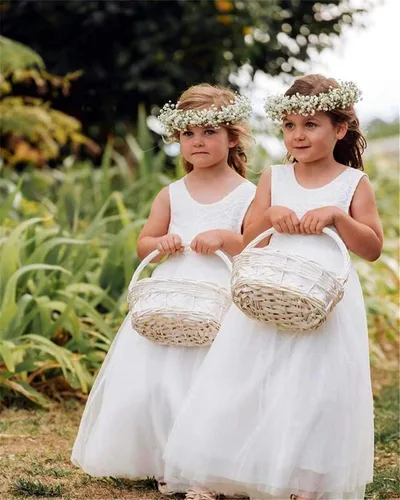 Vista 7 de 2Bunnies - Vestidos acampanados de fiesta, tipo tutú, de tul, con encaje de rosa en la espalda