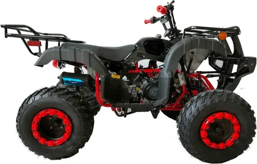 Vista 3 de HHH ATV Quad de 4 ruedas para adultos, de 200 cc, cuatrimoto, tamaño completo, para jóvenes, ATV para jóvenes y grandes (negro)