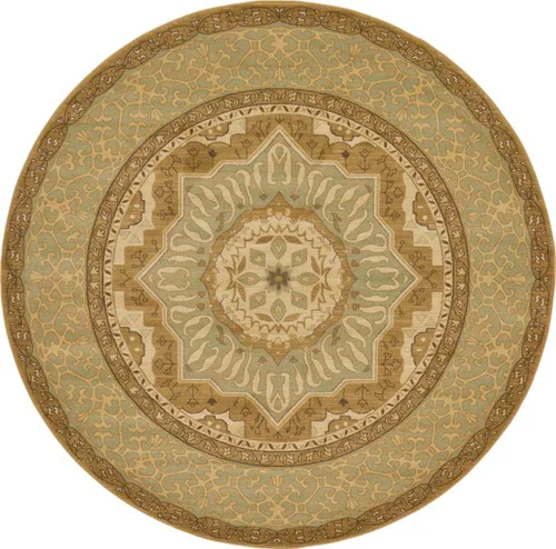 Vista 27 de Unique Loom Palace Collection - Alfombra Saray (2 pies x 3 pies 1 pulgada, rectangular, crema/marrón claro)