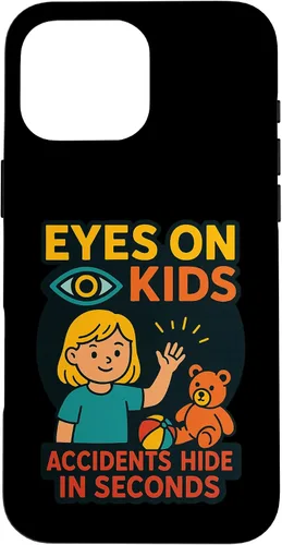 Vista 19 de Eyes on Kids Child Safety Gift for Moms, Granny, Grandad Case for iPhone 16