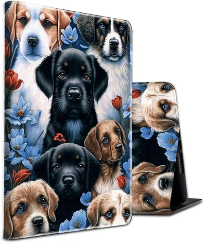 Vista 92 de Funda para tablet Fire 7 (12ª generación, versión 2022), delgada, a prueba de golpes, delgada, de piel sintética, con función de apagado/encendido