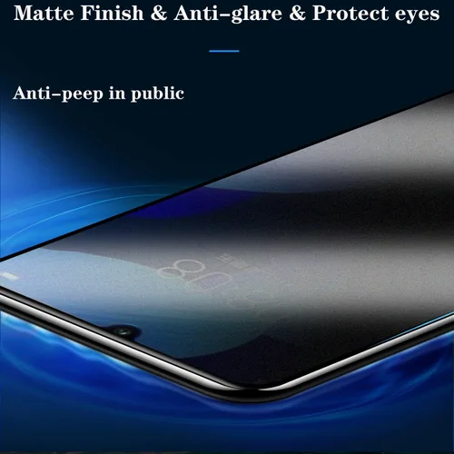 Vista 6 de Paquete de 3 protectores de pantalla mate de privacidad compatibles con Samsung Galaxy Z Flip 4 5G 2022, antiespía, 1 protector de pantalla exterior