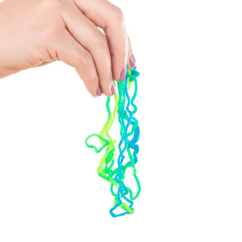 Vista 7 de Steve Spangler Science Kit de iniciación de slime de cuerda, incluye azul y amarillo (3.4 onzas cada uno) - Kit de experimentos científicos de slime