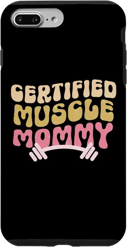 Vista 12 de iPhone 16 certified Muscle Mommy Groovy Pump Cover Lifting Case