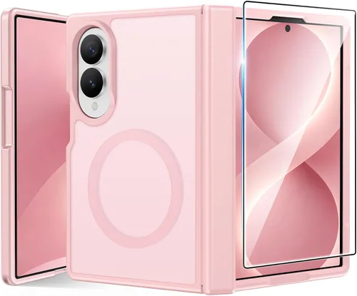 Vista 60 de FNTCASE Funda magnética para iPhone 12, grado militar, protección contra caídas, antiamarilleamiento, duradera, resistente y parachoques a prueba
