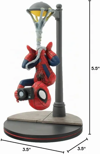Vista 12 de QMx Marvel Spider-Man Spider Cam Q-Fig Diorama