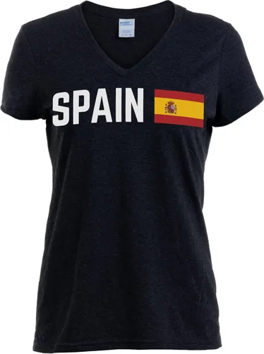 Vista 51 de Nations of the World - Camiseta con cuello en V para mujer