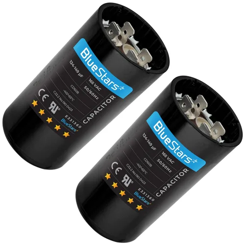 Vista 21 de BlueStars - Condensador de arranque de motor MFD 220-250V 216-259 uF