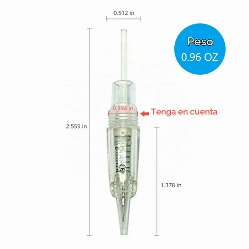 Vista 2 de Pinkiou - Máquina de tatuaje permanente para cejas con agujas 1RL