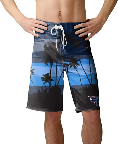 Vista 7 de FOCO Bañador con logotipo del equipo de la NFL para hombre Sunset