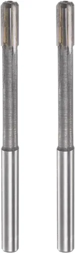 Vista 7 de HARFINGTON 2 uds. Escariadores de sujeción de 0.197 in H7 C1/K30 punta de carburo de precisión flautas rectas de precisión máquina de torno