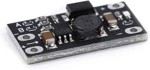 Vista 2 de Teyleten Robot Multifunción Mini Boost Module 3.7V a 5V/8V/9V/12V Step Up Board 1.5A LED Indicador DIY Voltaje Módulo 10 unids