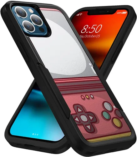 Vista 18 de CasesOnDeck - Funda de agarre compatible con Apple iPhone 13 Pro Max (2021) y iPhone 13 Pro Max [Grip Tactical] Funda delgada y resistente