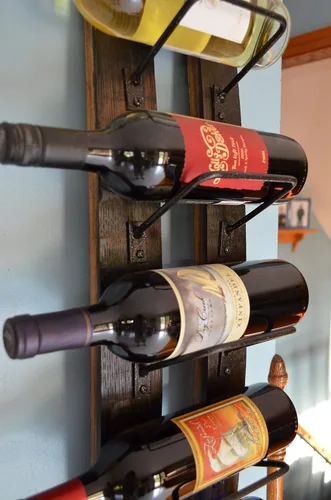 Vista 2 de Estante para vino - Estante para 6 botellas de vino