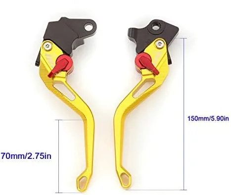 Vista 2 de Palancas de embrague de freno CNC para NINJA 300R Z300 2013-2018, Ninja 400 Z400 2018-2020, Z250SL 16-17, NINJA 250R 08-2012, VERSYS 300X 17-2020