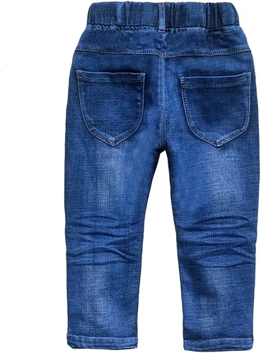Vista 3 de Peacolate 18M-7T - Conjunto de ropa para niñas grandes, 2 piezas, camiseta de algodón y jeans