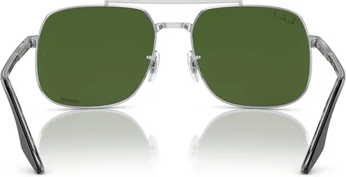 Vista 8 de Ray-Ban RB3699 - Gafas de sol cuadradas para hombres y mujeres + paquete con kit de gafas de cortesía de diseñador iWear