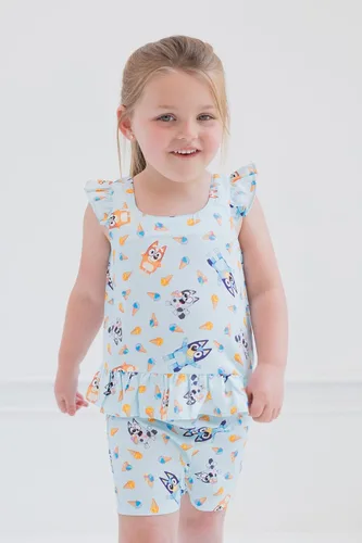 Vista 4 de Bluey Bingo Matching Family Tank Top and Shorts Outfit Set