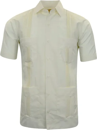 Vista 4 de Manchester Camisa Guayabera de hombre de manga corta Regular Fit