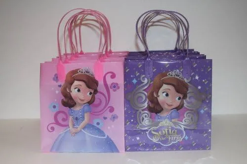 Vista 2 de Sofia The First - Bolsas de regalo de 24 piezas, bolsas de regalo para fiestas, bolsas de regalo
