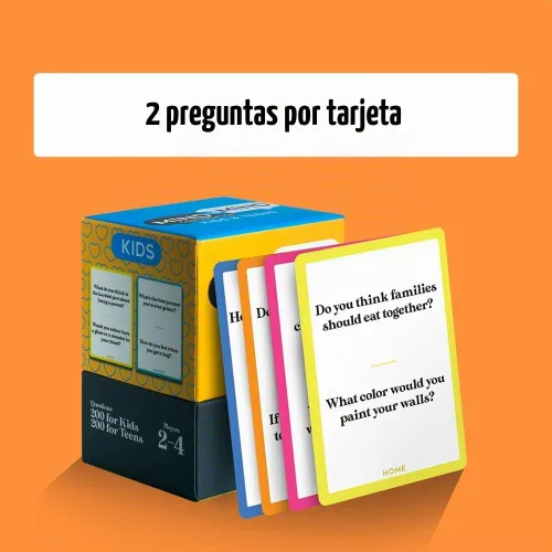 Vista 7 de 400 tarjetas de conversación para niños y adolescentes - Preguntas