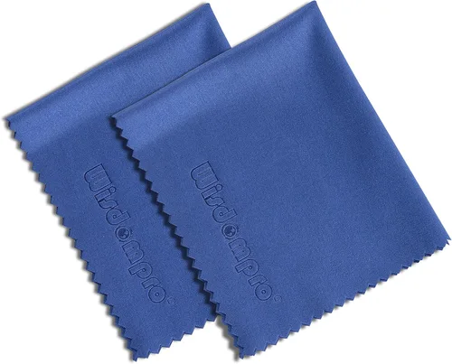 Vista 2 de Wisdompro Paquete de 8 paños de limpieza de microfibra de 6 x 7 pulgadas para lente de cámara, lentes, teléfono, iPhone, iPad, tableta, laptop, TV