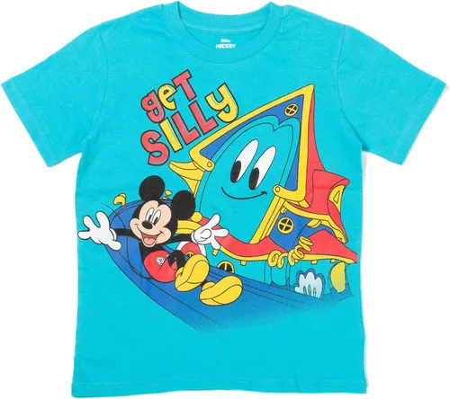 Vista 2 de Disney Mickey Mouse Donald Duck - Paquete de 3 camisetas para niños pequeños y grandes
