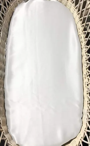 Vista 10 de Sábanas de moisés de seda para bebé, sábana bajera ajustable 100% seda de morera, ideal para pelitos de bebé, sábana suave y sedosa para cuna Aqua