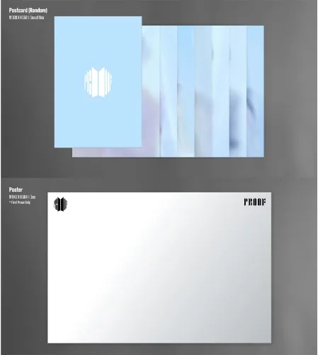 Vista 8 de BTS - Edición estándar PRUEBA (incluye el beneficio de pedido anticipado de Weverse) (póster plegado)